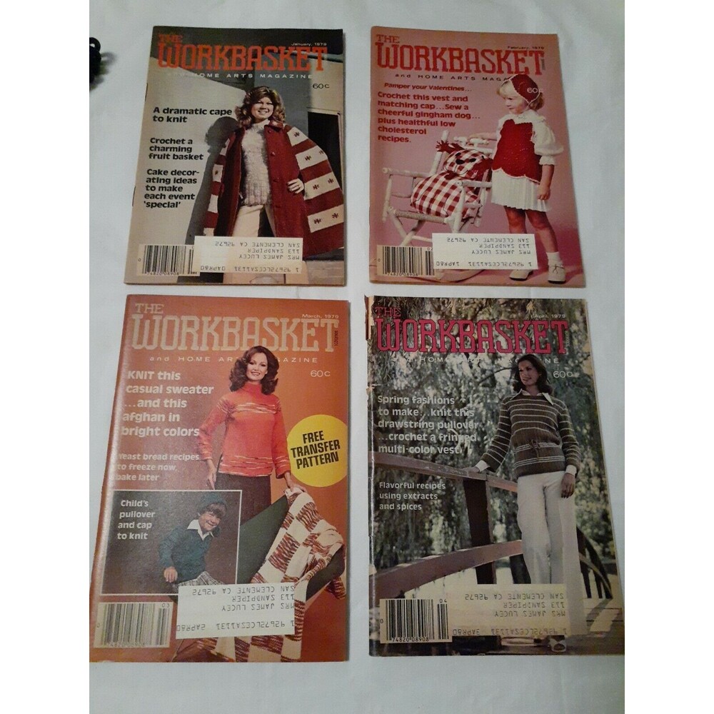 Vtg Workbasket Magazine Jan-Dec 1979 NO NOVEMBER 11 Issues